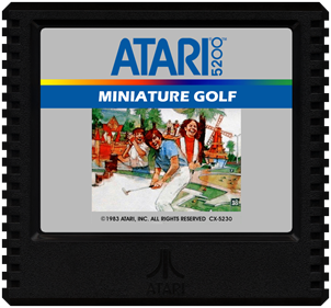 Miniature Golf - Cart - Front Image