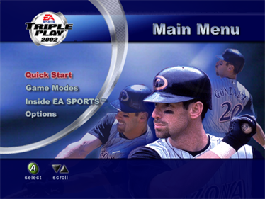 Triple Play 2002 - Screenshot - Game Select Image