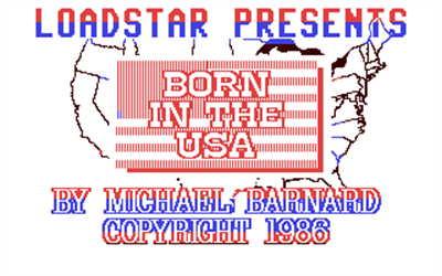 Born in the U.S.A. - Screenshot - Game Title Image