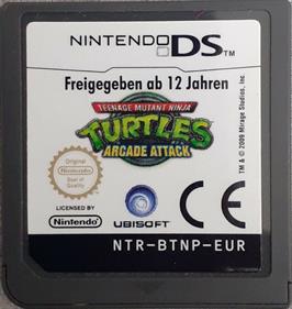 Teenage Mutant Ninja Turtles: Arcade Attack - Cart - Front Image