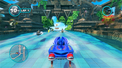 Sonic & All-Stars Racing Transformed - Screenshot - Gameplay Image