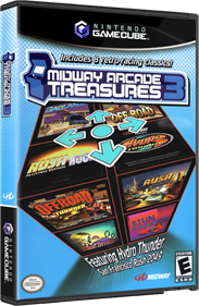 Midway Arcade Treasures 3 - Box - 3D Image