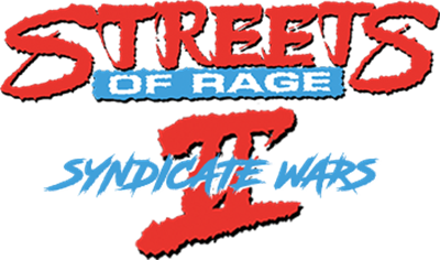 Streets of Rage 2: Syndicate Wars - Clear Logo Image