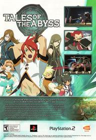Tales of the Abyss - Advertisement Flyer - Front Image