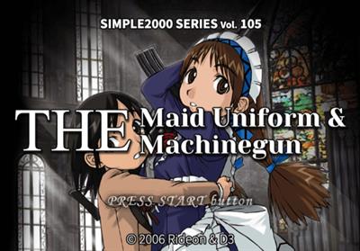 The Maid Fuku to Kikanjuu - Screenshot - Game Title Image