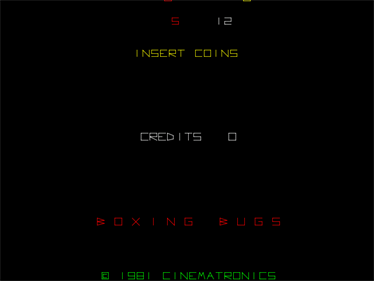 Boxing Bugs - Screenshot - Game Title Image