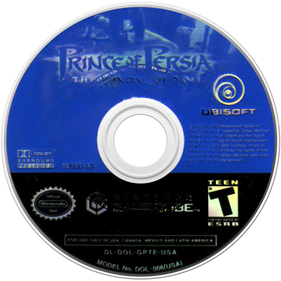 Prince of Persia: The Sands of Time - Disc Image