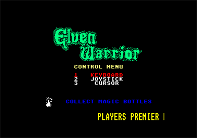 Elven Warrior - Screenshot - Game Select Image