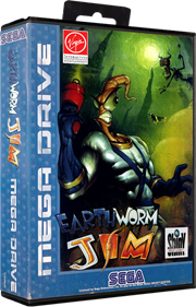 Earthworm Jim - Box - 3D Image