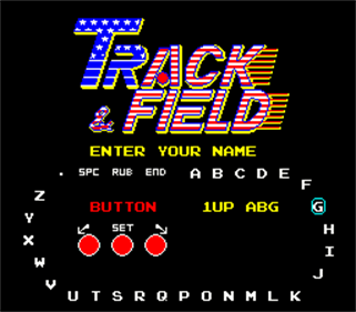Track & Field - Screenshot - Game Select Image