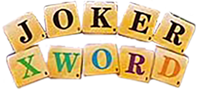 Joker XWord: Family Fun With Words - Clear Logo Image