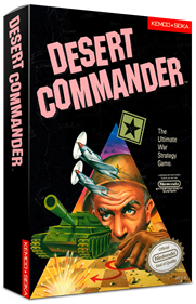 Desert Commander - Box - 3D Image