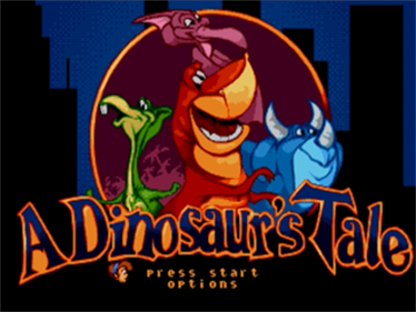 A Dinosaur's Tale - Screenshot - Game Title Image