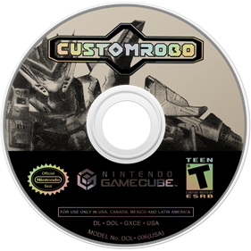 Custom Robo - Disc Image