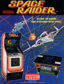 Space Raider - Advertisement Flyer - Front Image