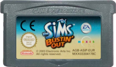 The Sims: Bustin' Out - Cart - Front Image