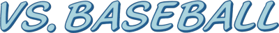 Vs. BaseBall - Clear Logo Image