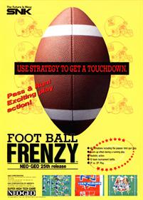 Football Frenzy - Advertisement Flyer - Front Image