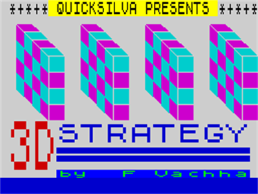 3D Strategy - Screenshot - Game Title Image