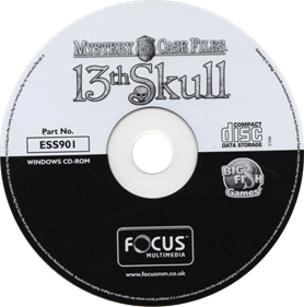 Mystery Case Files: 13th Skull - Disc Image