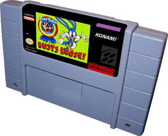 Tiny Toon Adventures: Buster Busts Loose! - Cart - 3D Image