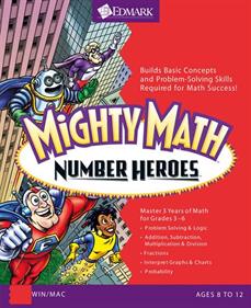 Mighty Math Number Heroes - Box - Front Image