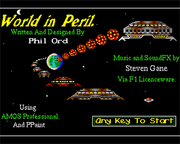World in Peril - Screenshot - Game Title Image