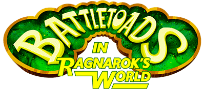 Battletoads in Ragnarok's World - Clear Logo Image