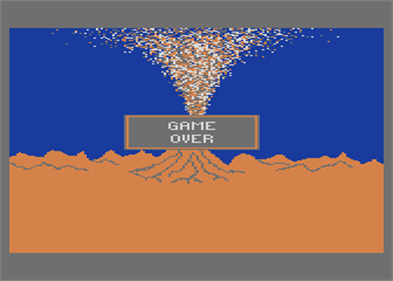 Crisis Mountain - Screenshot - Game Over Image