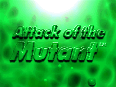 Goosebumps: Attack of the Mutant - Screenshot - Game Title Image