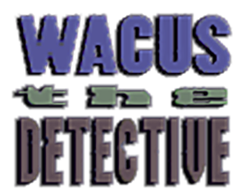 Wacus the Detective - Clear Logo Image