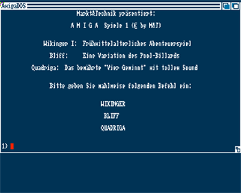 Amiga Spiele 1 - Screenshot - Game Title Image