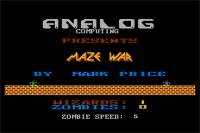Maze War - Screenshot - Game Title Image
