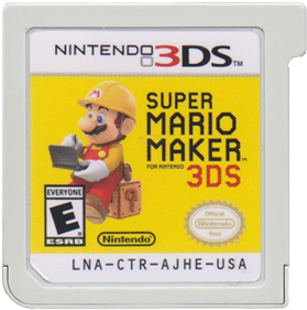 Super Mario Maker for Nintendo 3DS - Cart - Front Image