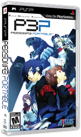 Shin Megami Tensei: Persona 3 Portable - Box - 3D Image