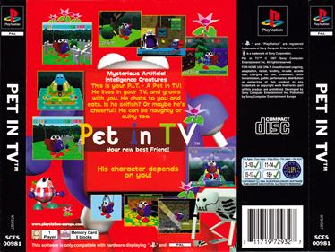Pet in TV - Box - Back Image