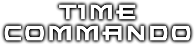 Time Commando - Clear Logo Image