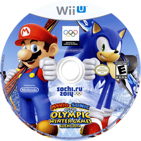 Mario & Sonic at the Sochi 2014 Olympic Winter Games - Disc Image