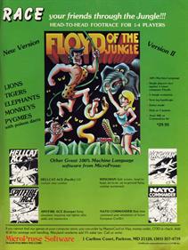Floyd of the Jungle - Advertisement Flyer - Front Image