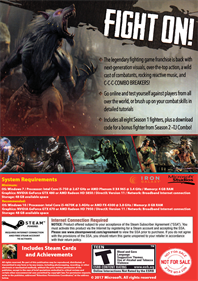 Killer Instinct - Fanart - Box - Back Image