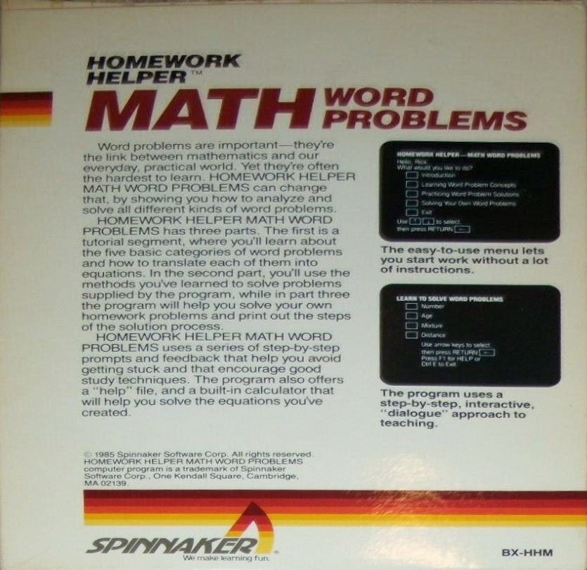 math homework helper math box