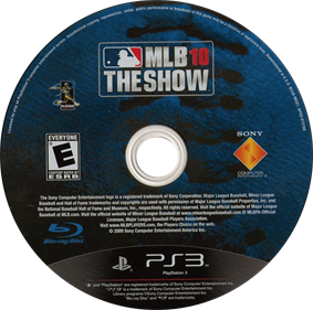 MLB 10: The Show - Disc Image