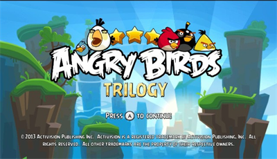 Angry Birds Trilogy - Screenshot - Game Title Image