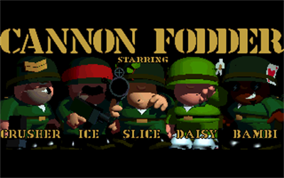 Cannon Fodder Collection - Screenshot - Game Title Image