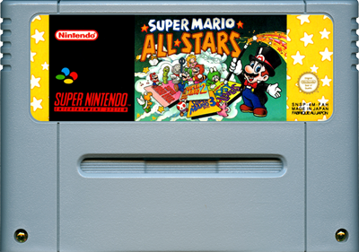 Super Mario All-Stars - Cart - Front Image