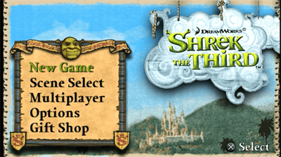 Shrek The Third - Screenshot - Game Title Image