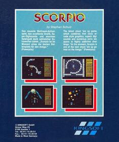 Scorpio - Box - Back Image