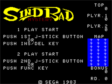 Synbad Mystery - Screenshot - Game Title Image