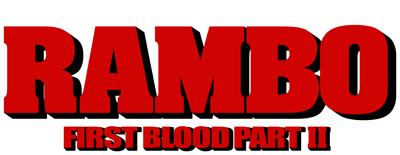 Rambo: First Blood Part II - Clear Logo Image