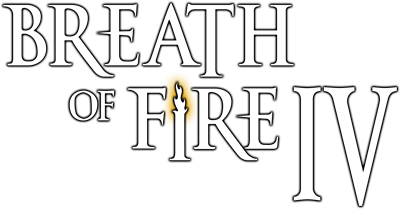 Breath of Fire IV - Clear Logo Image